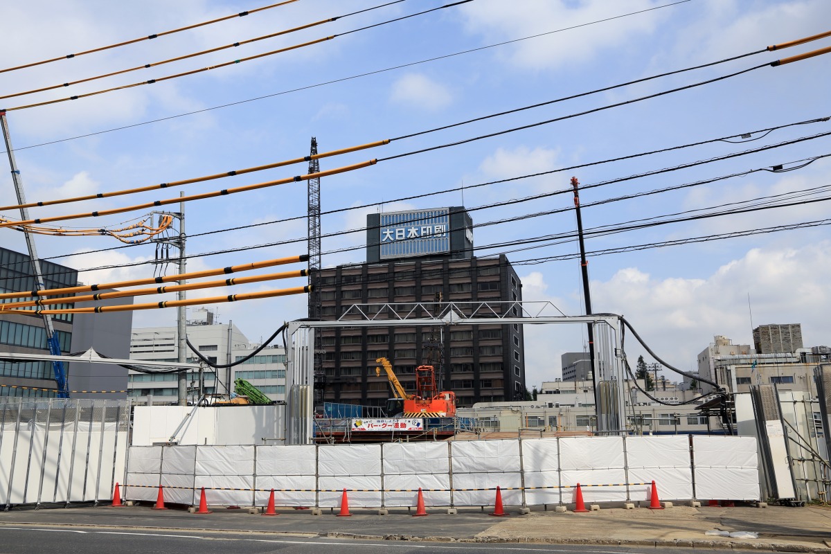 大日本印刷市谷工場整備計画 超高層マンション 超高層ビル