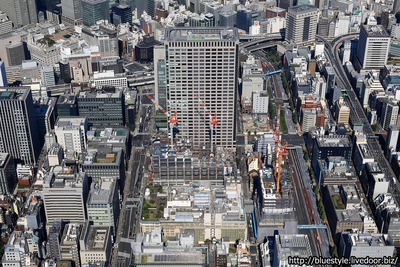 日本橋二丁目地区の空撮