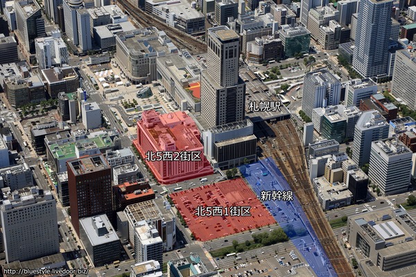 (仮称)札幌駅交流拠点北5西1・西2地区第一種市街地再開発事業