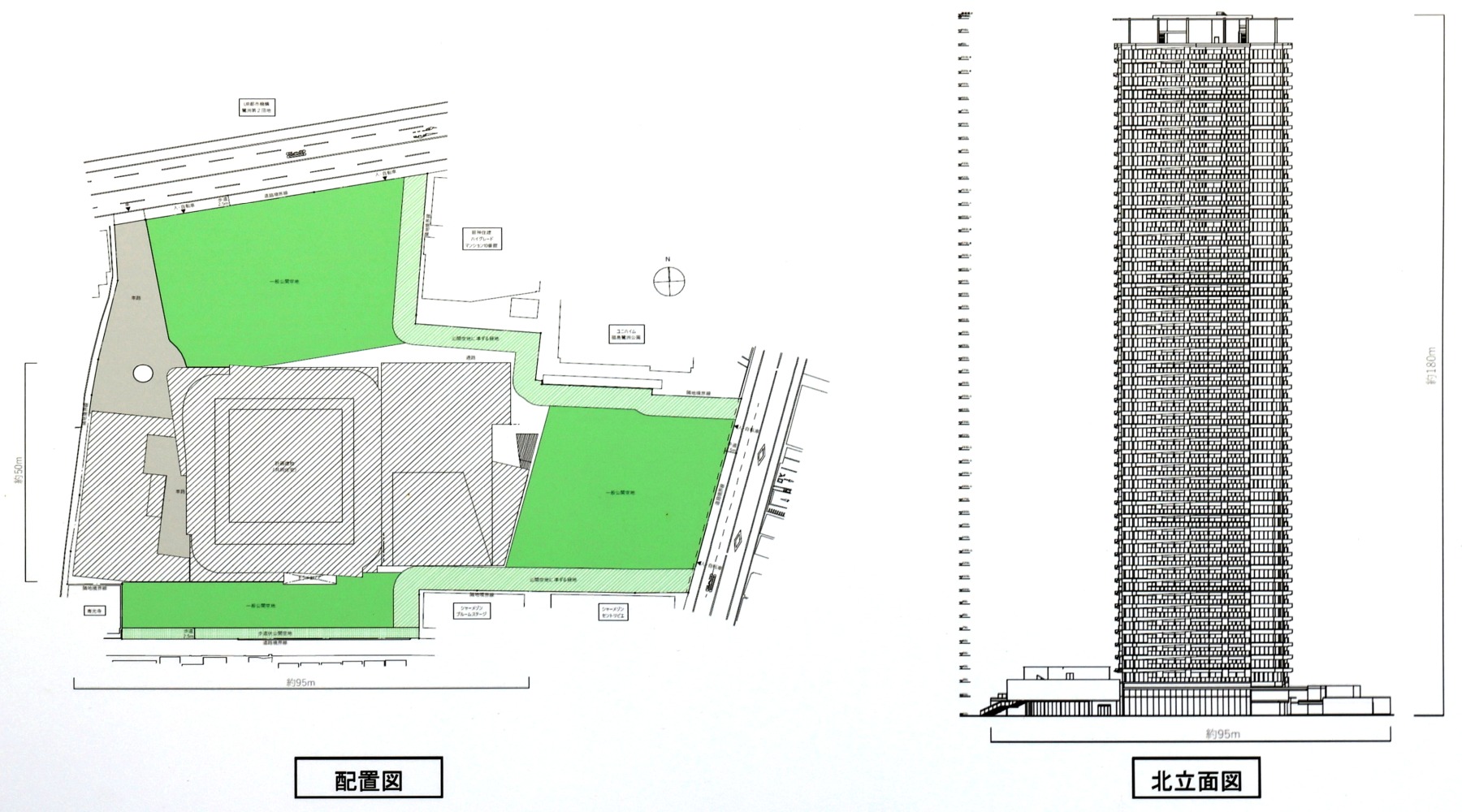 地上51階、高さ180m「(仮称)大阪市福島区鷺洲1丁目分譲計画」の建設