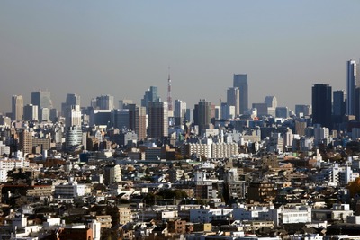 ÎýÇ϶èÌò½ê¤«¤é¸«¤¿Åìµþ¤Î͹âÁإӥ뷲