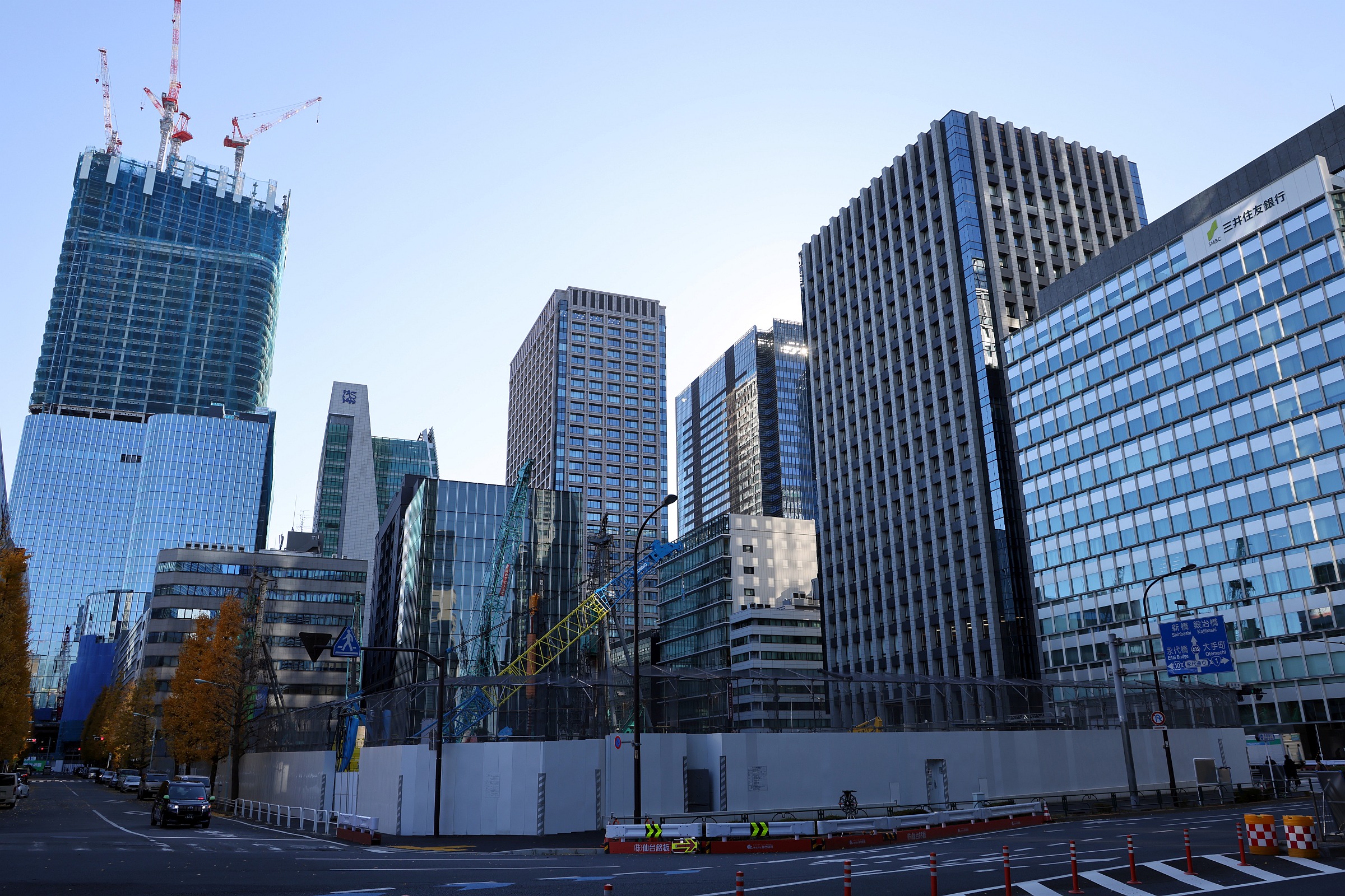 八重洲一丁目北地区第一種市街地再開発事業の建設状況！地上44階