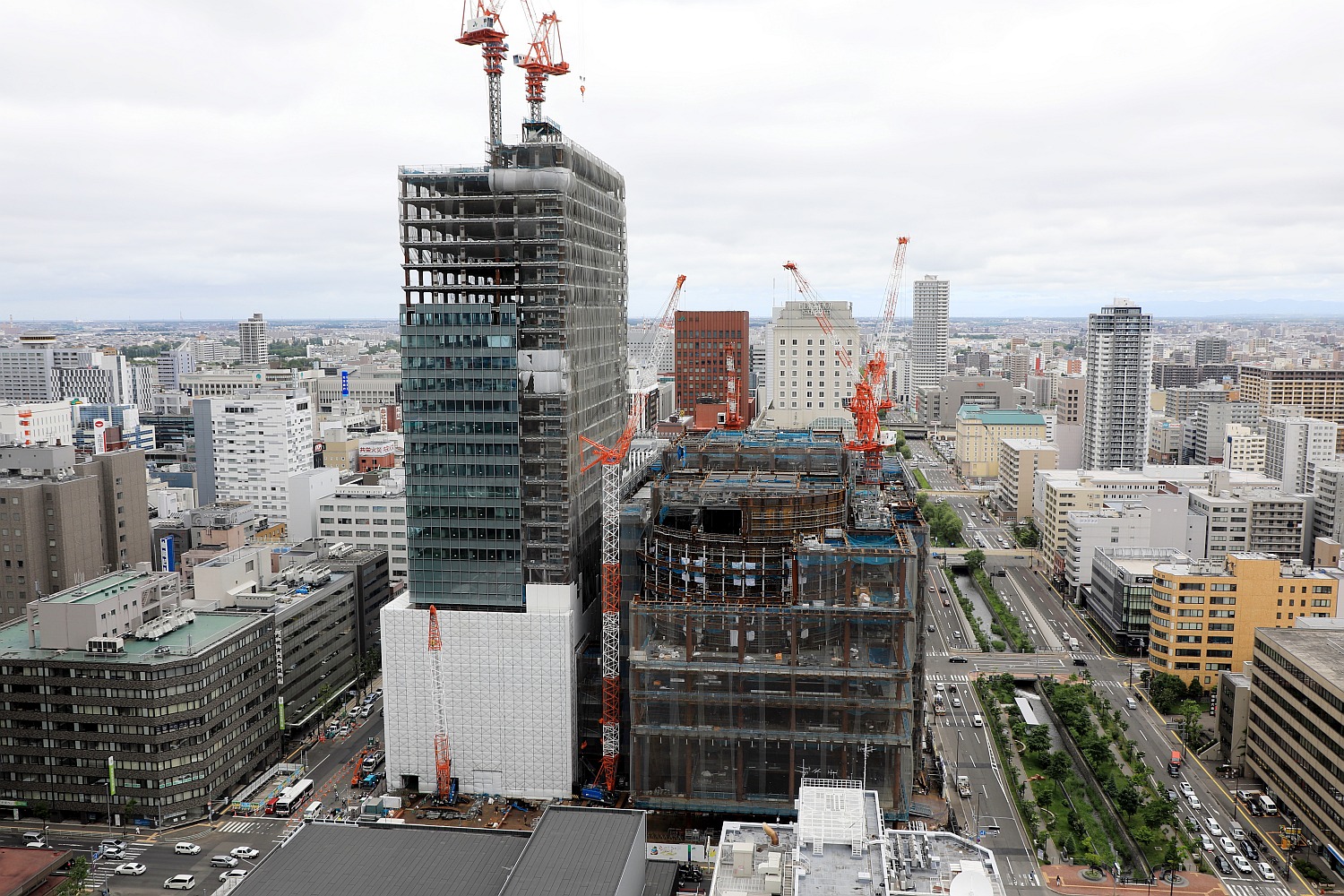 札幌市役所 超高層マンション 超高層ビル