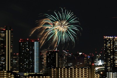 お台場レインボー花火2016