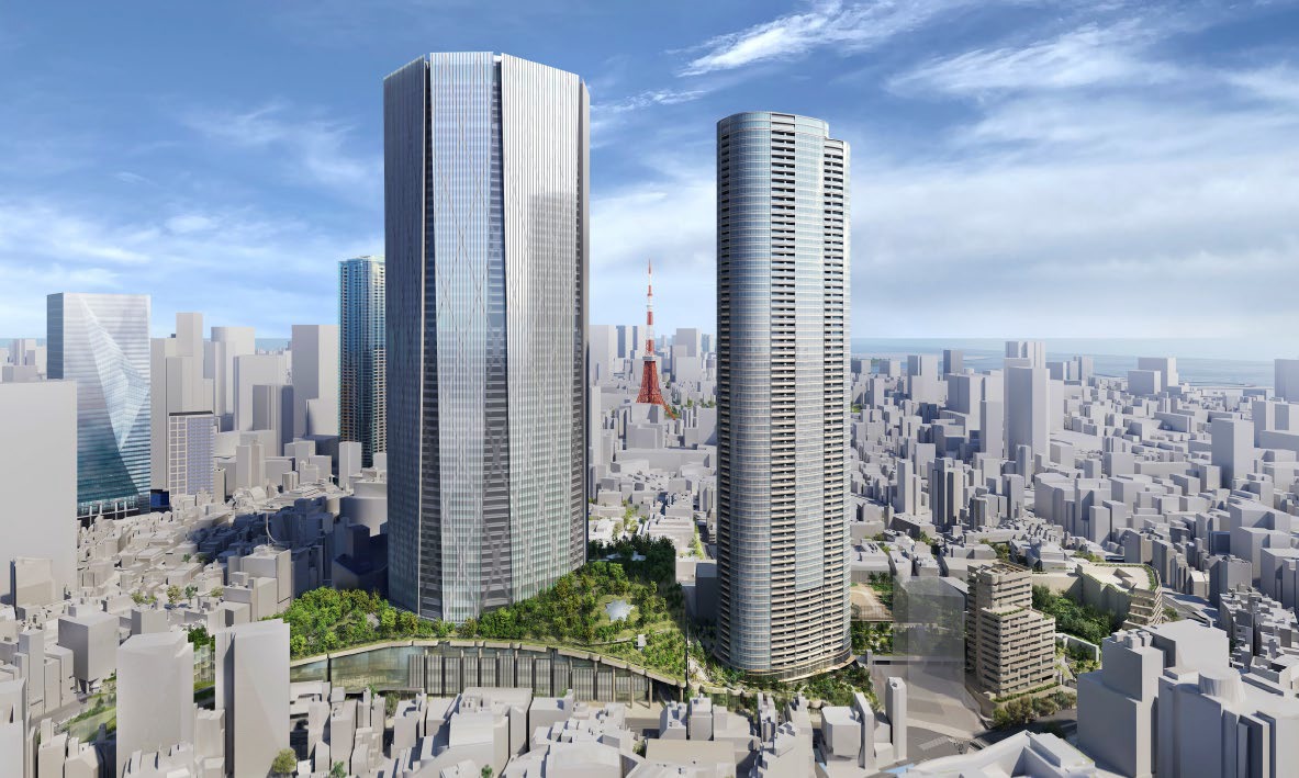第二六本木ヒルズ「六本木五丁目西地区市街地再開発事業」の地区