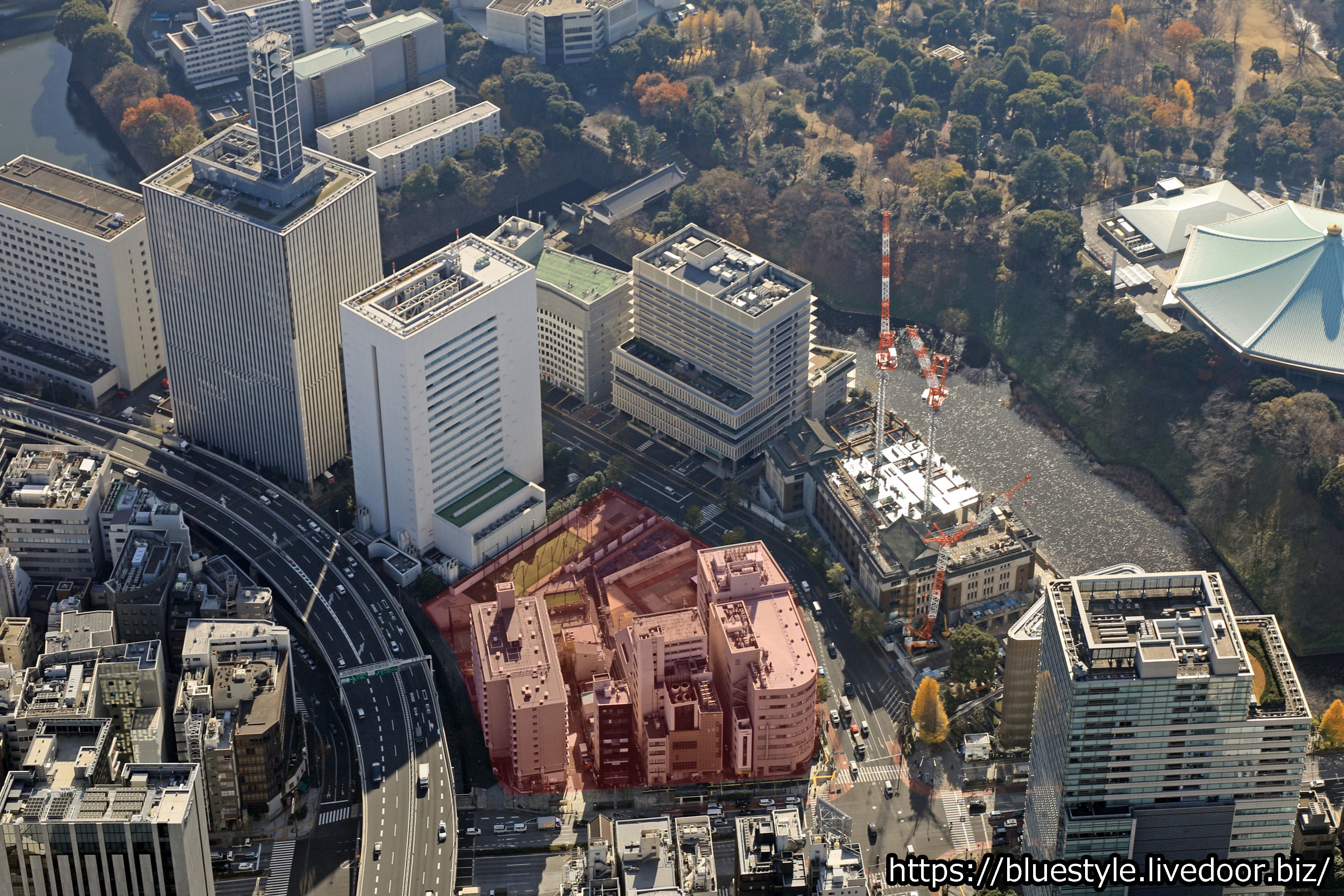 九段南一丁目地区の中地区で3月から地下解体工事着手！跡地には三井住友銀行による地上21階オフィスビル : 超高層マンション・超高層ビル