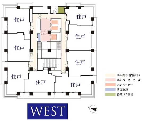 W CITY TOWERS�ʣץ��ƥ�������� WEST�ʴ�೬��ʿ�̳�ǰ��