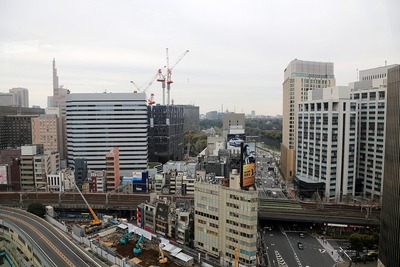 東急プラザ銀座 キリコテラスからの眺め