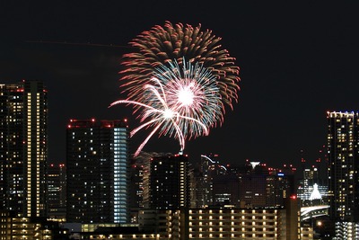お台場レインボー花火2016