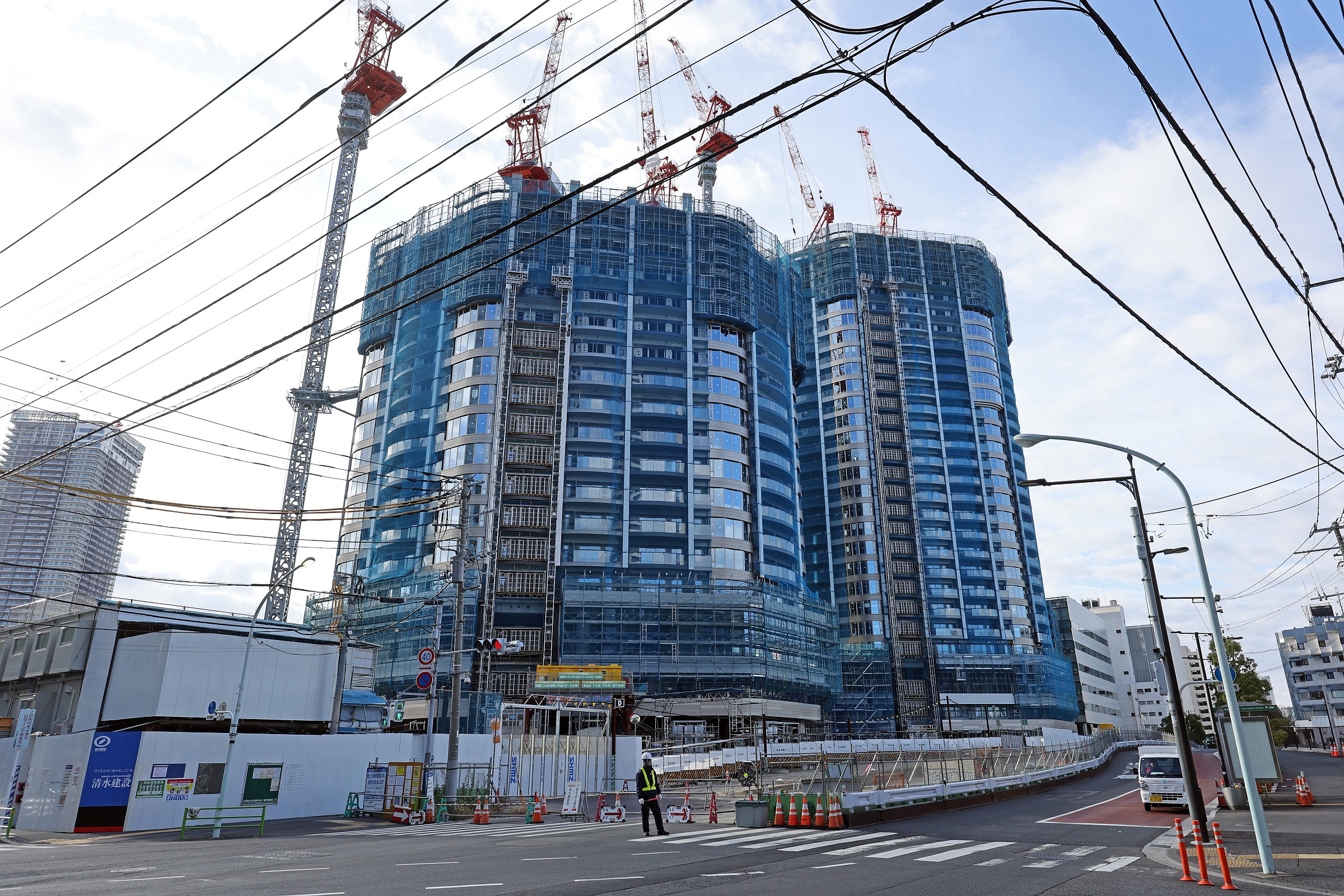 ザ 豊海タワー マリン&スカイの建設状況!地上53階、総戸数2046 ザ 豊海タワー マリン&スカイの建設状況!地上53階、総戸数2046