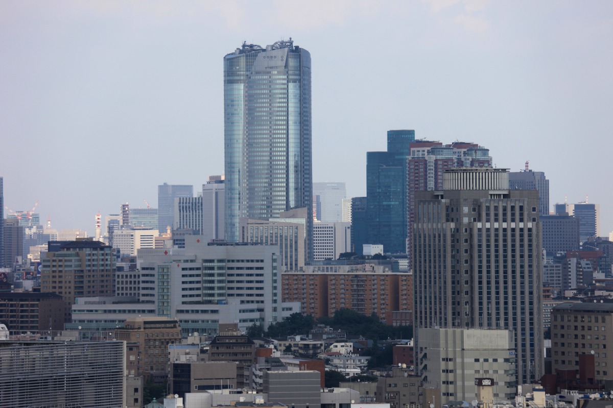 中目黒アトラスタワーからの眺め その５ 超高層マンション 超高層ビル