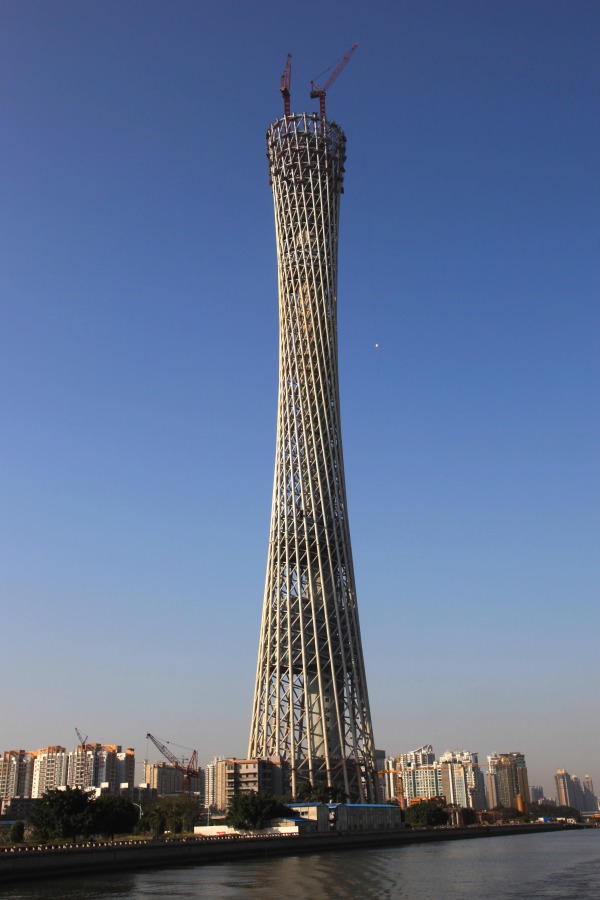 東京スカイツリー 広州テレビ 観光塔を大きく抜いて高さ634mへ 超高層マンション 超高層ビル