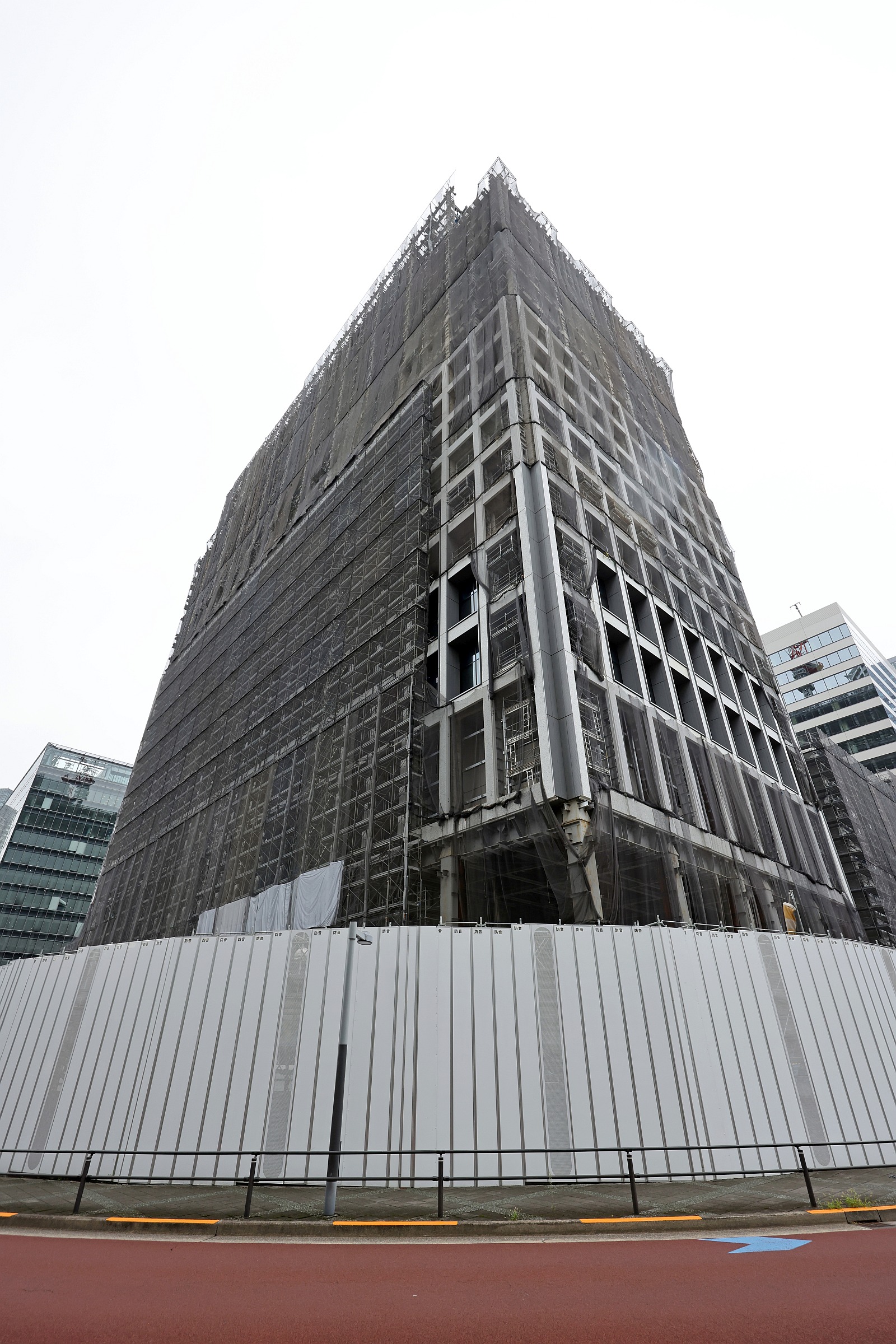 地上18階、高さ97.965m「(仮称)豊洲4-2街区開発計画」の建設状況 地上18階、高さ97.965m「(仮称)豊洲4-2街区開発計画」の建設状況