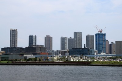 東雲のタワーマンション群