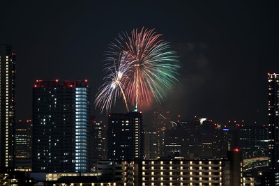 お台場レインボー花火2017