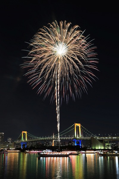 お台場レインボー花火