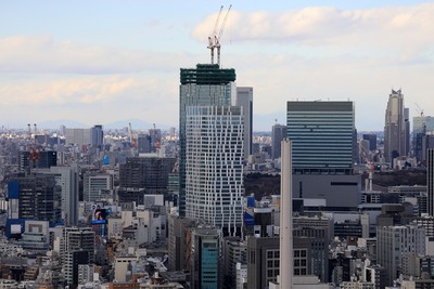 渋谷の超高層ビル群