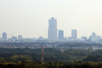 大草山展望台から見た浜松市街