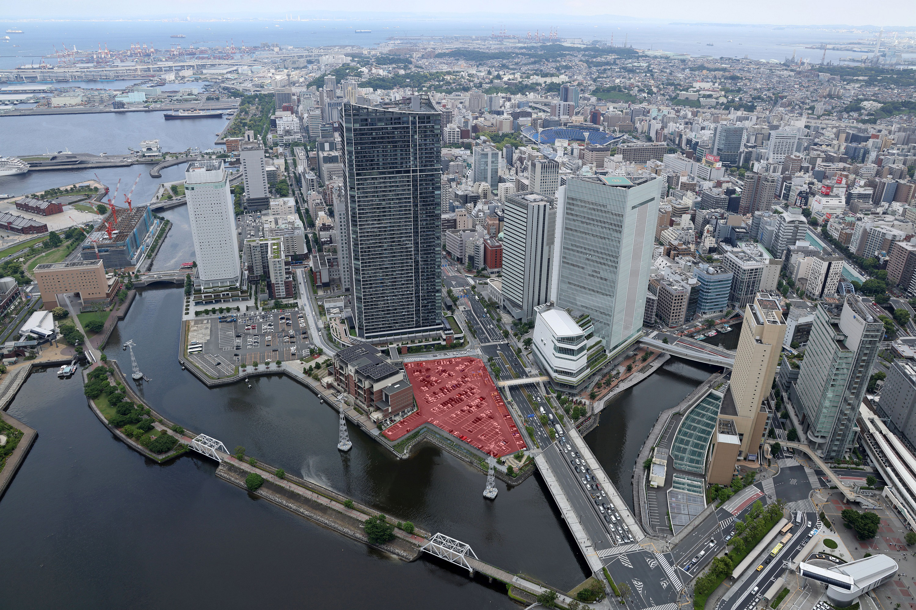 地上40階、高さ約150m「北仲通北地区A1・2地区」の最新完成予想図や立