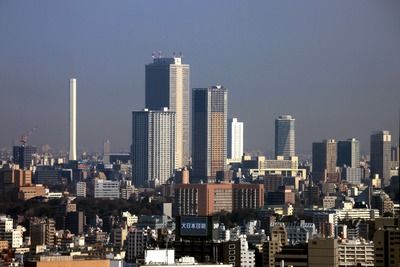 赤プリ36階から池袋方面の眺め