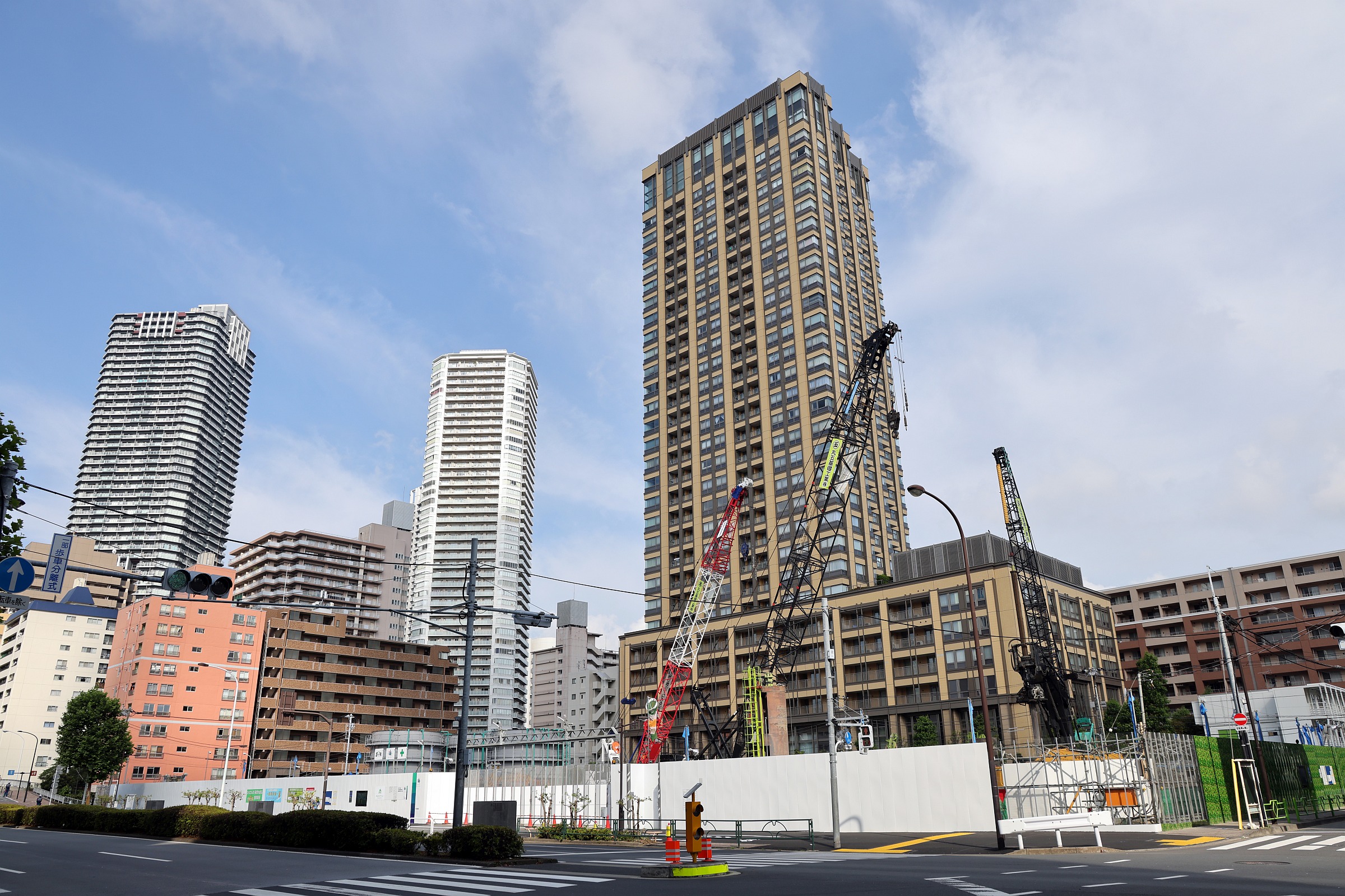 月島タワマン！地上48階、高さ181.53m「月島三丁目南地区第一種市街地