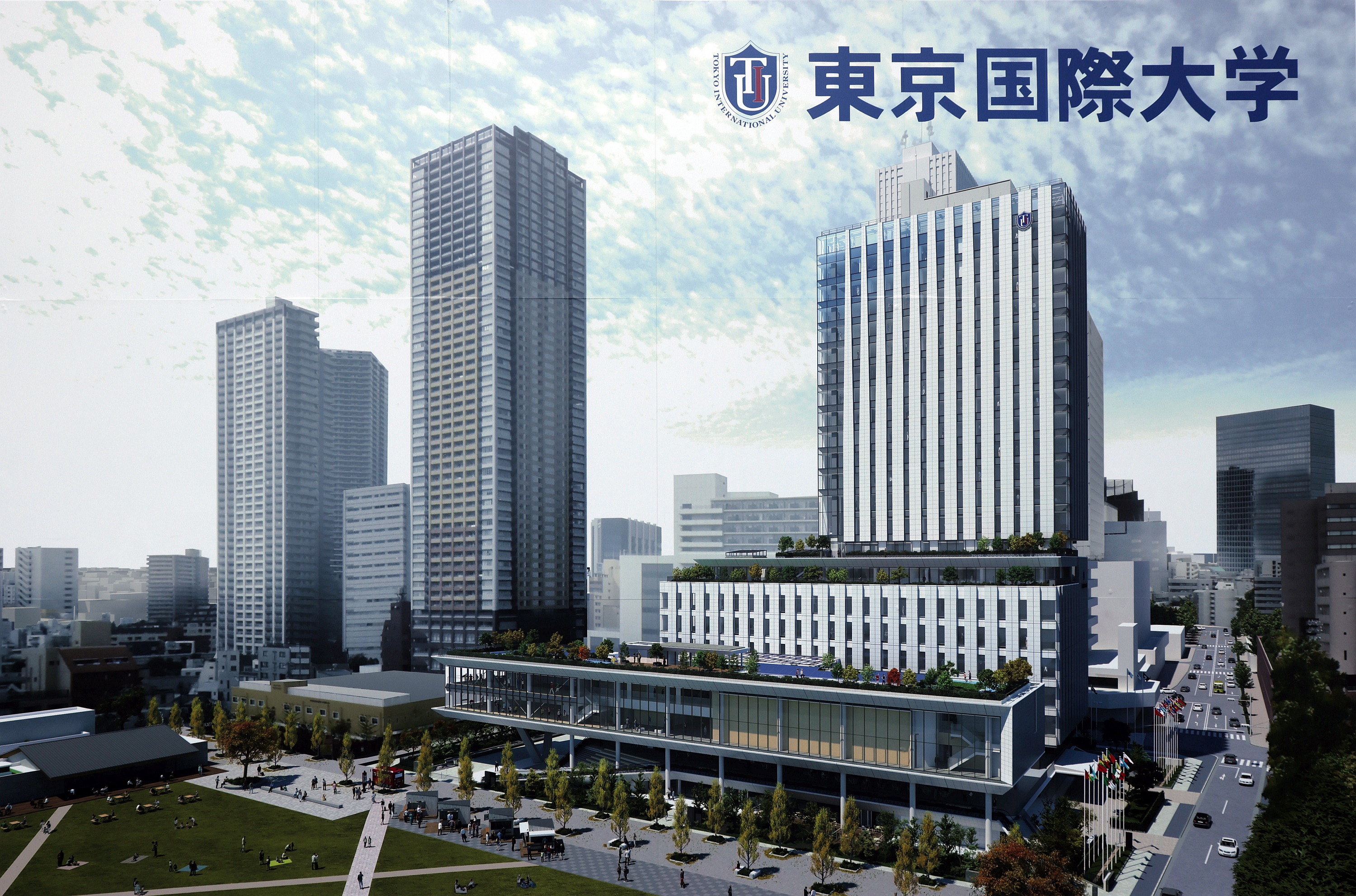 地上22階、高さ約102m「東京国際大学池袋国際キャンパス」の建設状況(2022.2.16~27) 超高層マンション・超高層ビル 地上22階、高さ約102m「東京国際大学池袋国際キャンパス」の建設状況(2022.2.16~27) 超高層マンション・超高層ビル