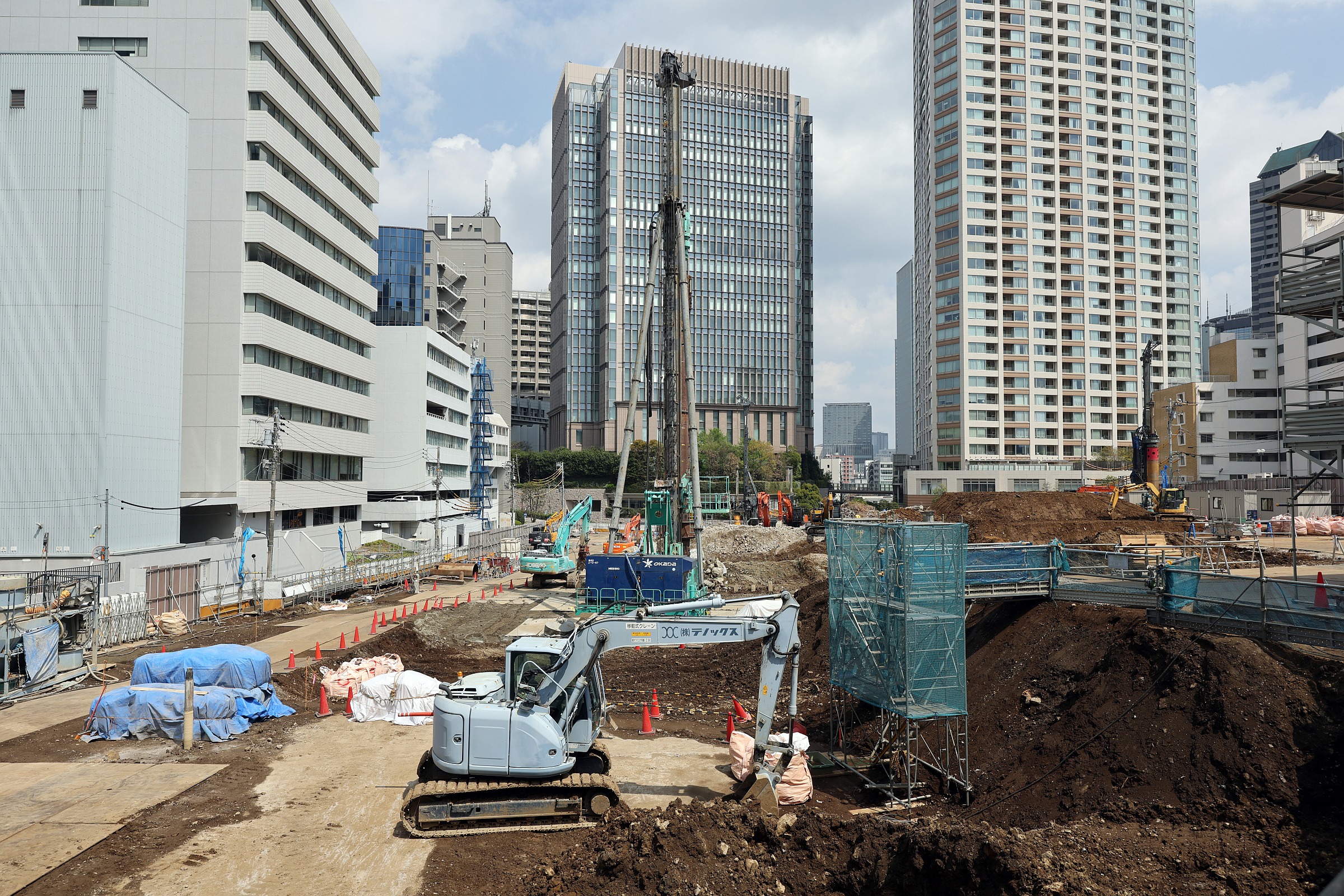 地上46階「赤坂七丁目2番地区第一種市街地再開発事業」の既存 地上46階「赤坂七丁目2番地区第一種市街地再開発事業」の既存