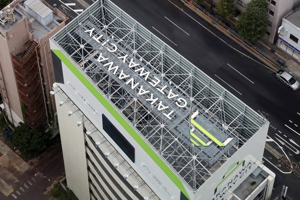 ニュウマン高輪 LUFTBAUM 翠の庭からの眺め