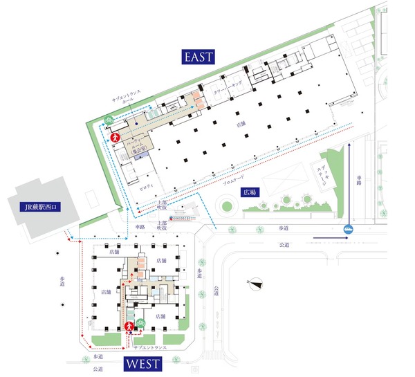 W CITY TOWERS�ʣץ��ƥ�������� 1��ʿ�̳�ǰ��