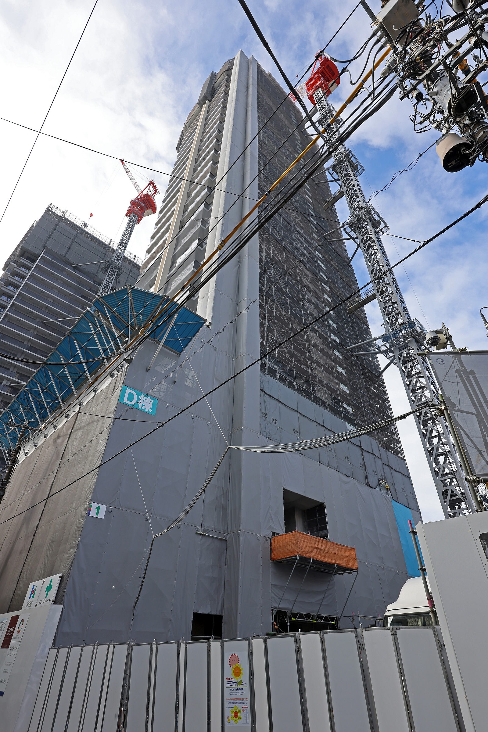地上26階・25階「シティタワーズ板橋大山」の建設状況！大山駅徒歩圏の