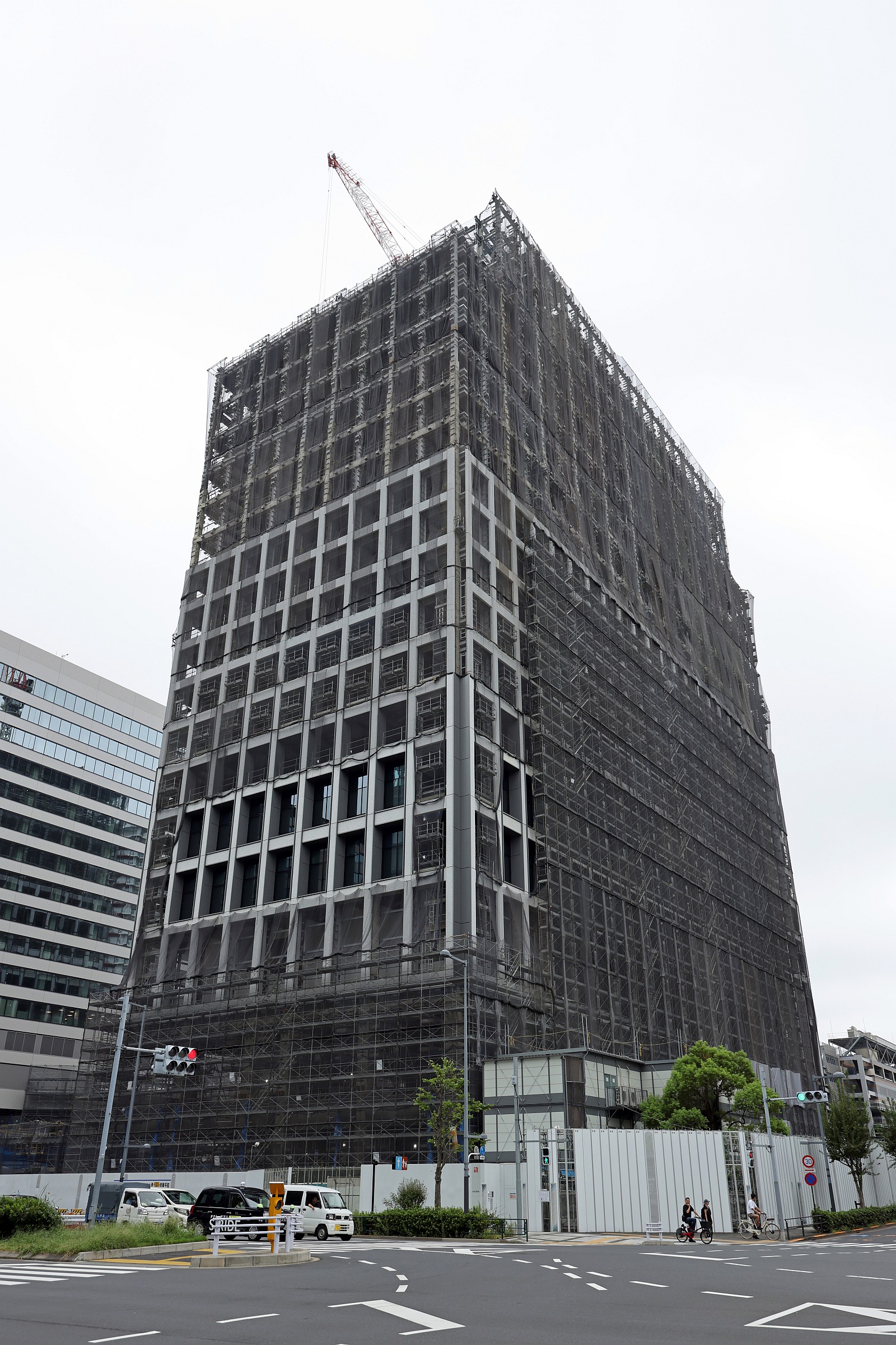 地上18階、高さ97.965m「(仮称)豊洲4-2街区開発計画」の建設状況 地上18階、高さ97.965m「(仮称)豊洲4-2街区開発計画」の建設状況