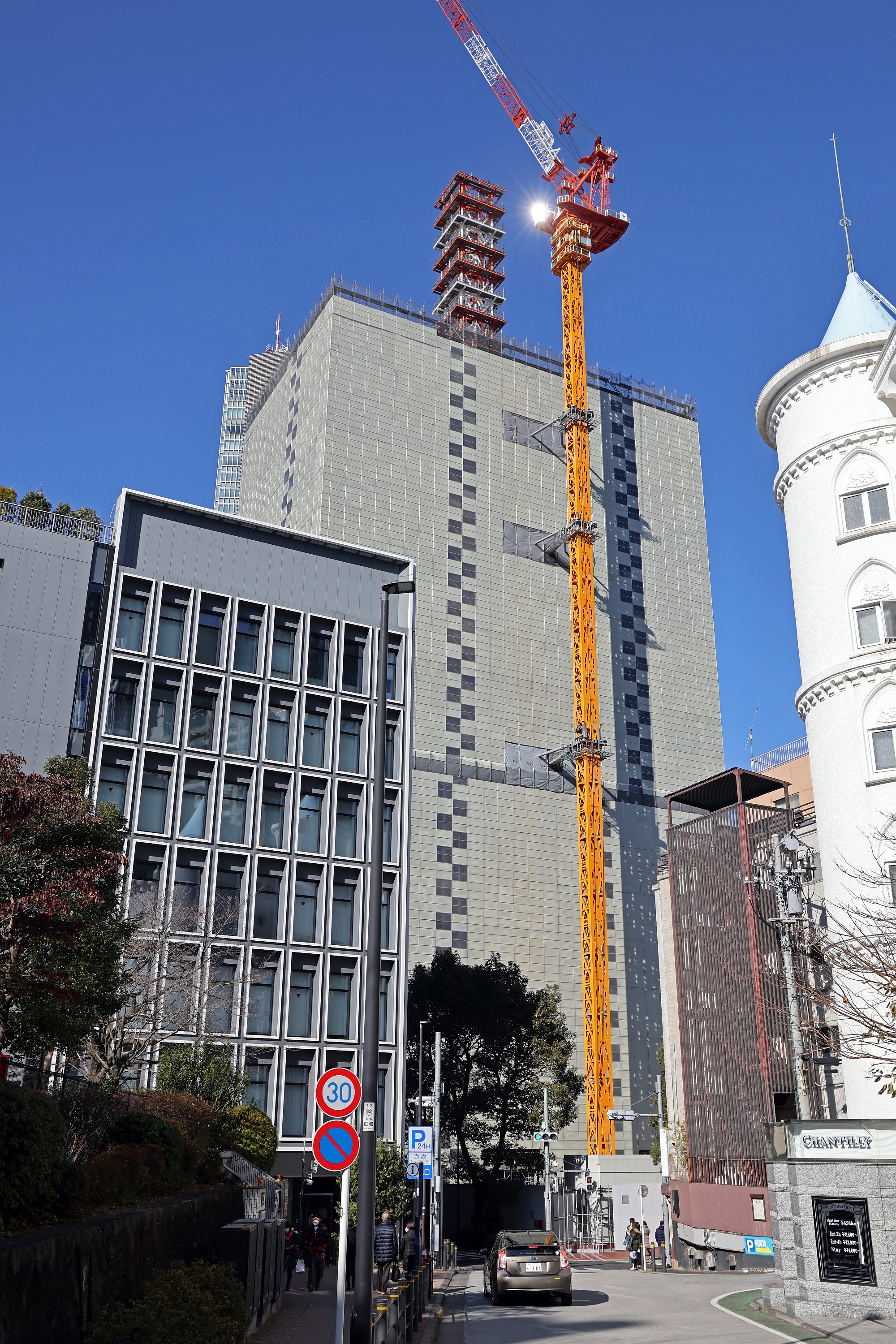 建築計画のお知らせ設置!TBSと三菱による高さ220mの「(仮称 建築計画のお知らせ設置!TBSと三菱による高さ220mの「(仮称