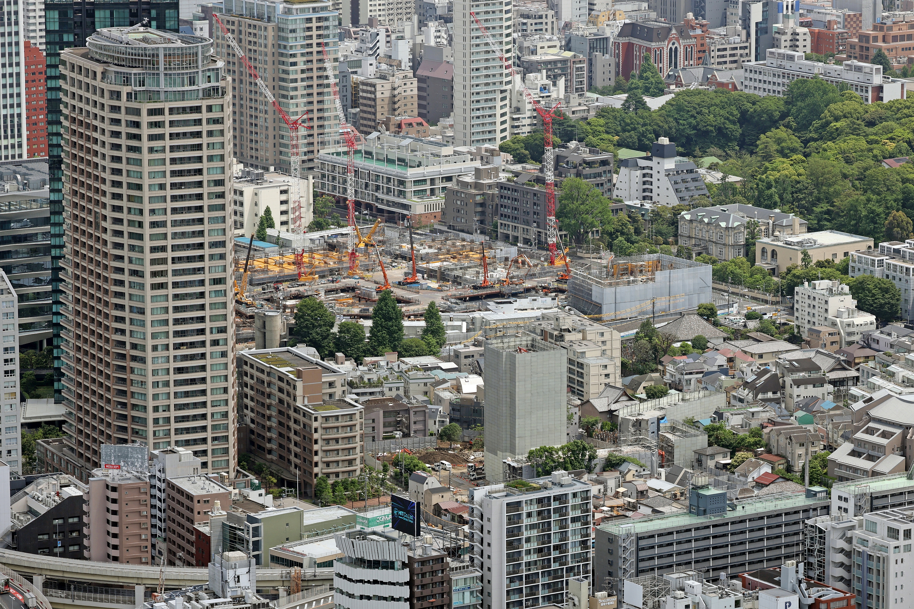 麻布十番駅東側の大規模再開発「三田小山町西地区第一種市街地再 麻布十番駅東側の大規模再開発「三田小山町西地区第一種市街地再