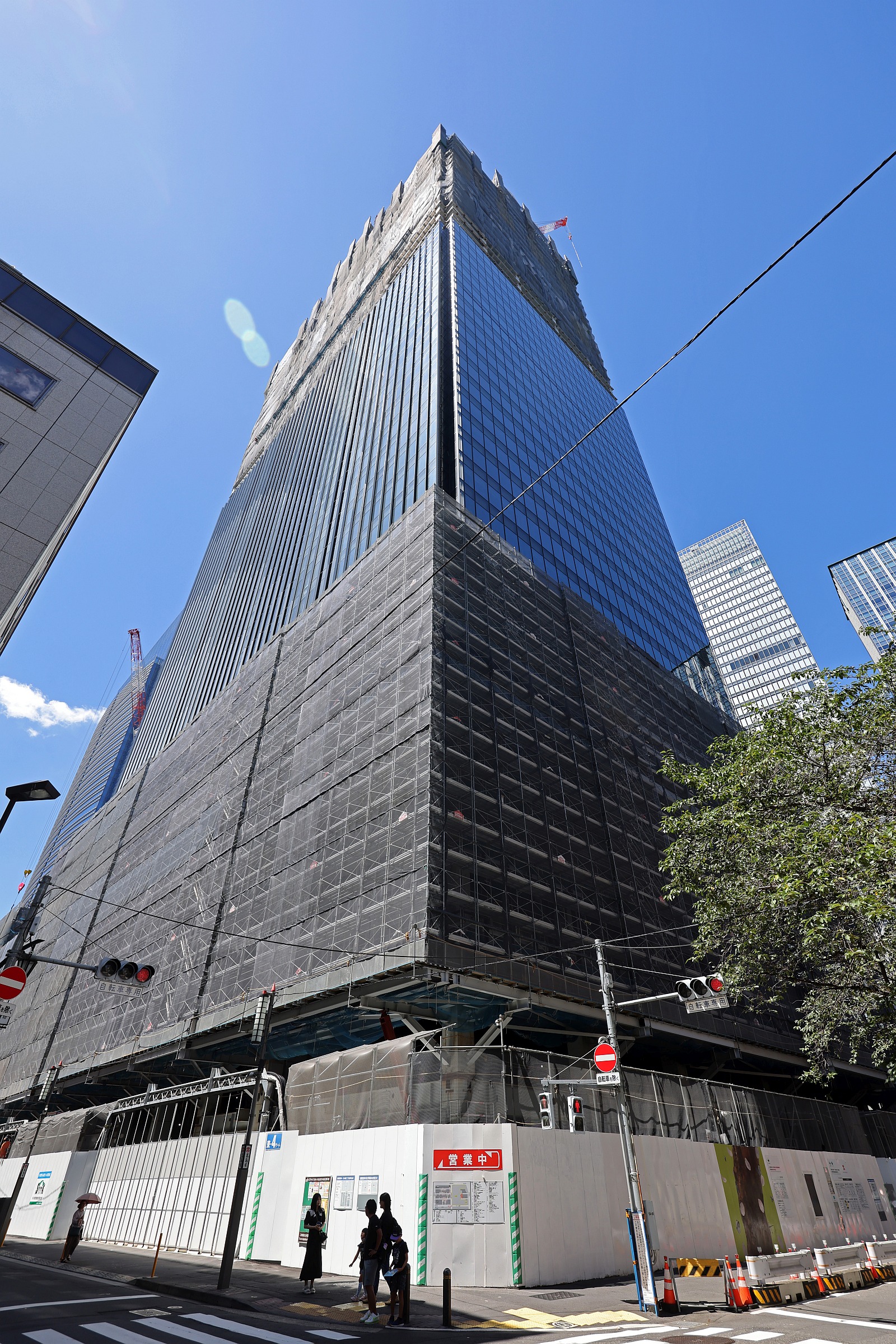 地上51階、高さ249.72m「東京駅前八重洲一丁目東B地区第一種市街地再開発事業」の建設状況！45階まで到達しています（2024.8.17） :  超高層マンション・超高層ビル