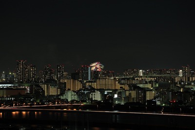 お台場レインボー花火2011