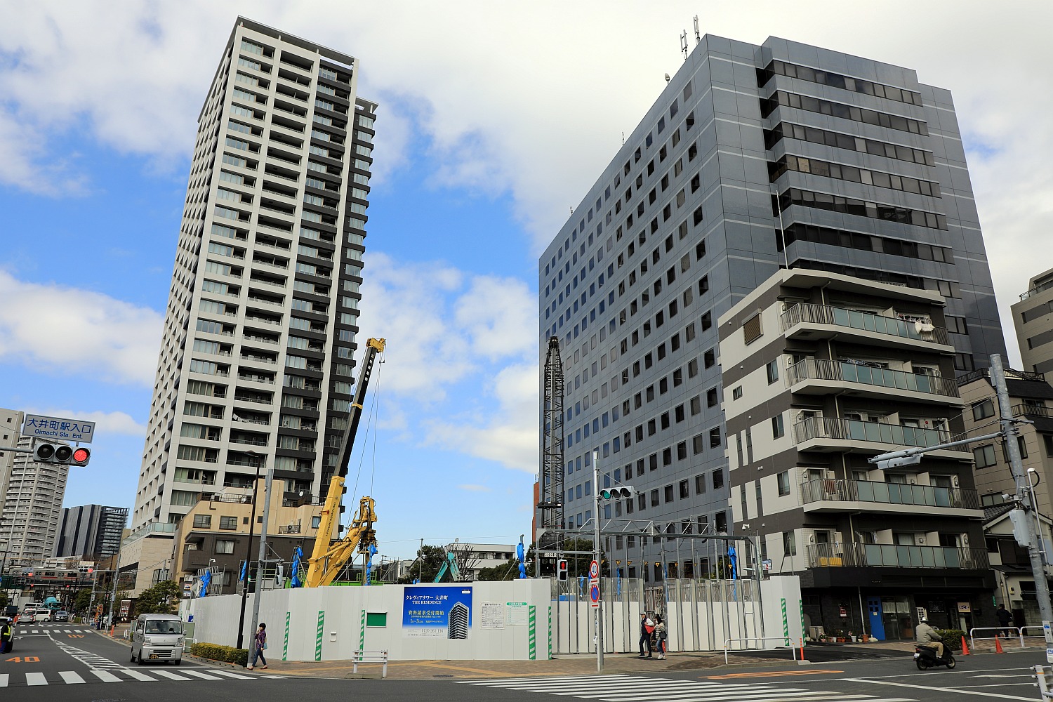 仮称 大井一丁目マンション新築工事 超高層マンション 超高層ビル 仮称 大井一丁目マンション新築工事 超高層マンション 超高層ビル