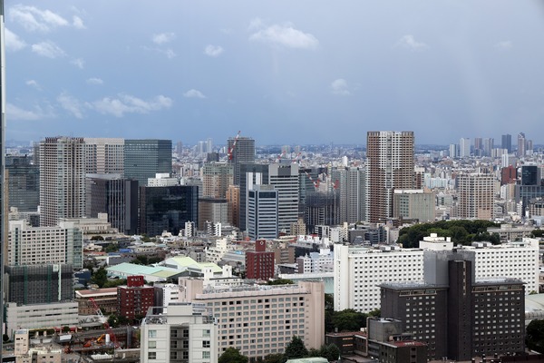 大崎の超高層ビル群