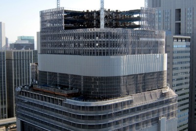 アパホテル<大阪肥後橋駅前>から見た中之島フェスティバルタワー