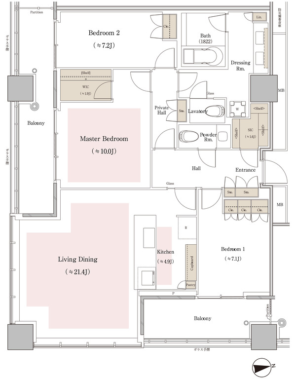 WORLD TOWER RESIDENCE PH121A#45¥¿¥¤¥×