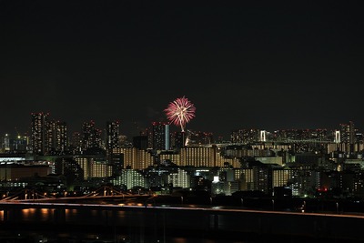 お台場レインボー花火2011