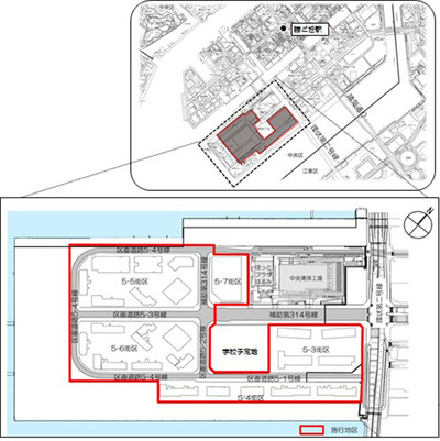 晴海五丁目西地区(2020東京五輪選手村)