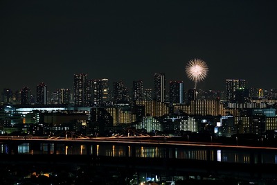 お台場レインボー花火2015