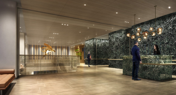 WORLD TOWER RESIDENCE 3F¥¨¥ó¥È¥é¥ó¥¹´°À®Í½ÁÛCG