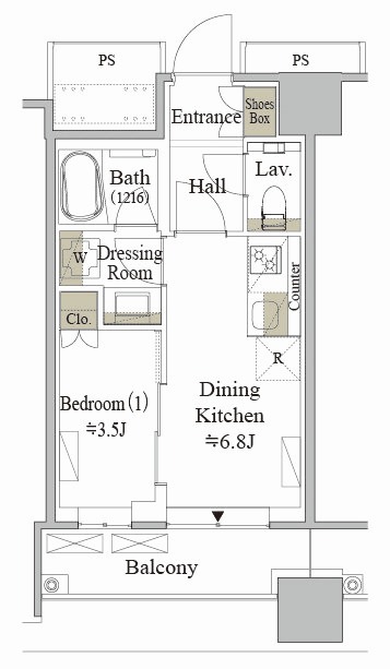 �ܹ�MARC�쥸�ǥ󥹥�� C type 1DK