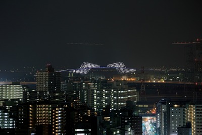 東京ゲートブリッジのライトアップ