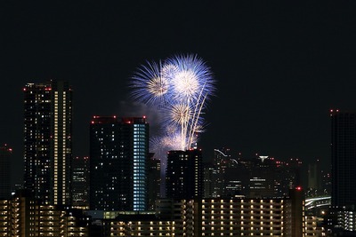 お台場レインボー花火2014