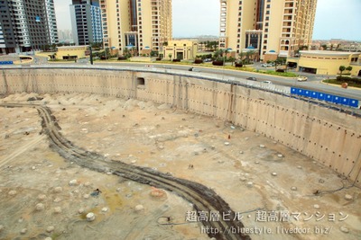 ドバイのトランプタワー建設予定地