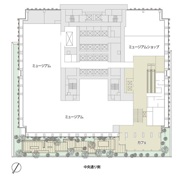 (仮称)新TODAビル計画 6階平面図