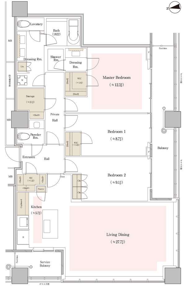 WORLD TOWER RESIDENCE¡Ê¥ï¡¼¥ë¥É¥¿¥ï¡¼¥ì¥¸¥Ç¥ó¥¹¡Ë PH148A