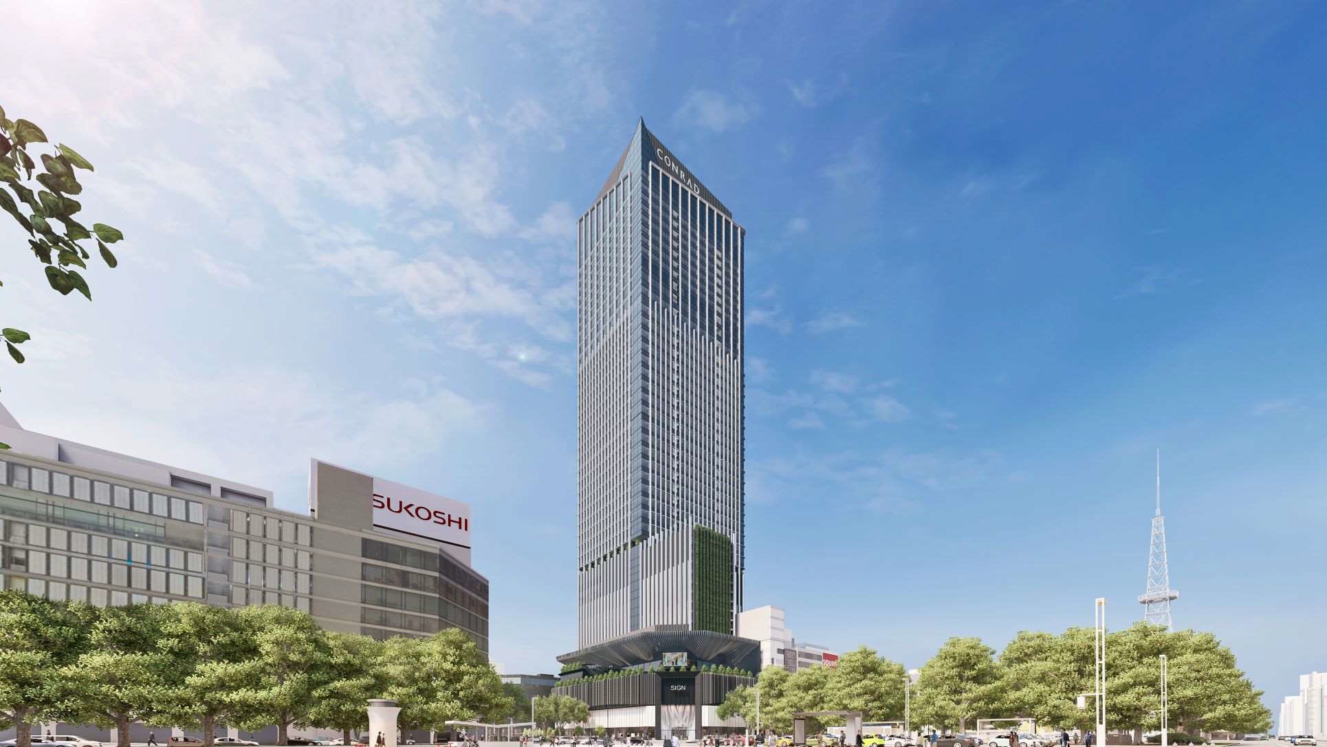 高層部にコンラッド名古屋!地上41階、高さ211m「(仮称)錦三丁目 高層部にコンラッド名古屋!地上41階、高さ211m「(仮称)錦三丁目